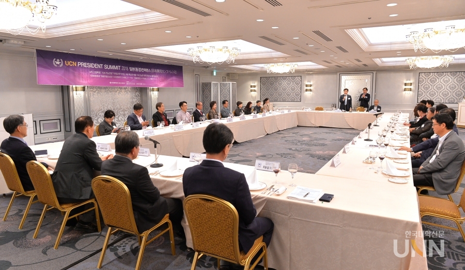 도쿄에 위치한 메트로폴리탄 호텔에서 31일 프레지던트 서밋 2018 도쿄 콘퍼런스 3일차 간담회가 진행됐다. (사진=한명섭 기자)