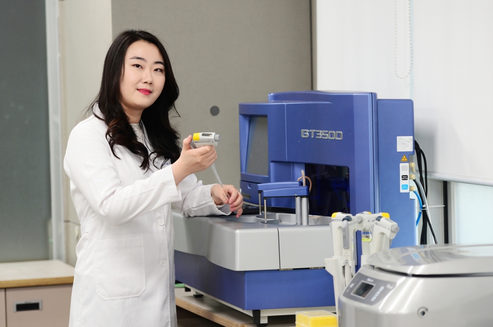 이승민씨(대구보건대학교 임상병리과).