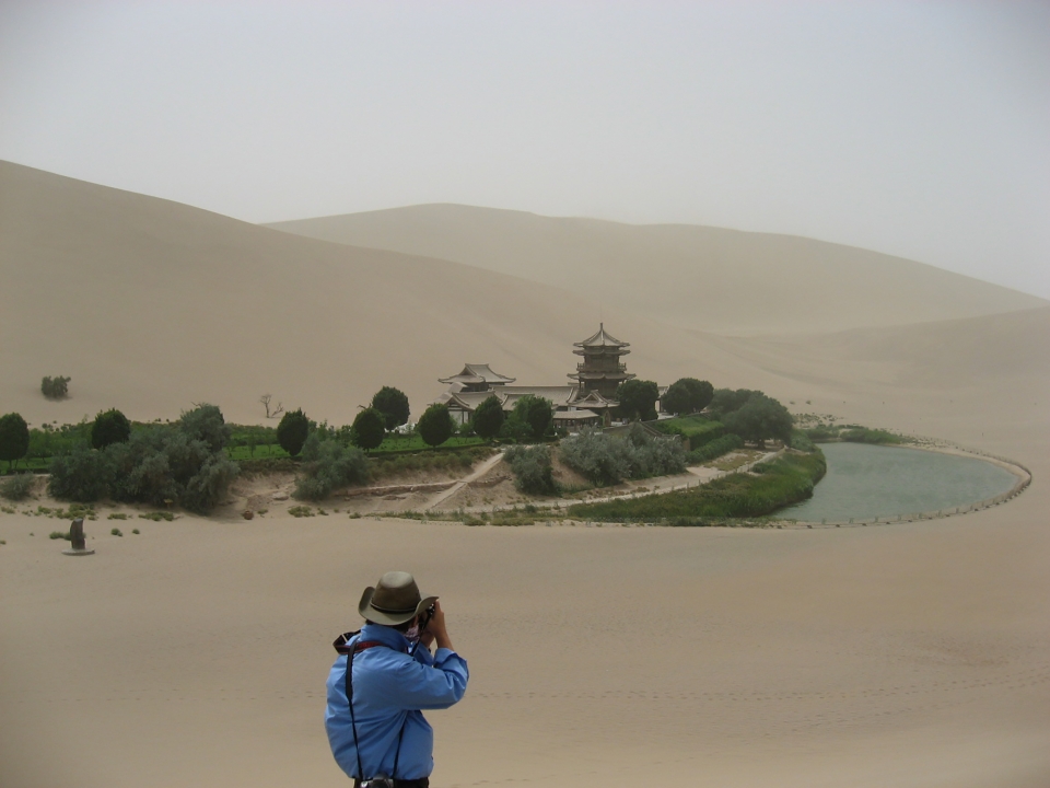 중국 고비사막, 월아천