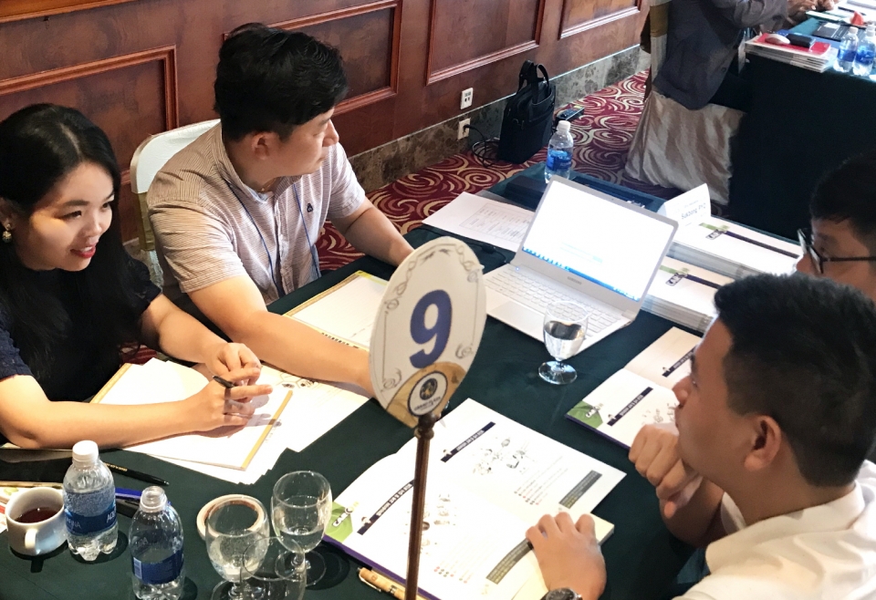 LINC+사업단이 지역 중소·벤처 기업의 베트남 진출을 돕기 위해 2019년 산단공-선문대 베트남 무역사절단을 파견했다.