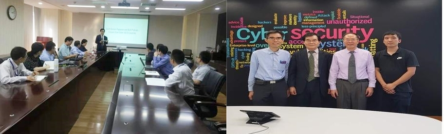 도시과학대학이 홍콩대학을 방문해 국제 교류를 위한 업무협약을 체결했다.