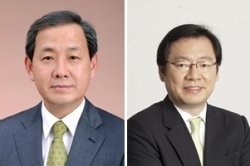왼쪽부터 김인철 총장, 장제국 총장