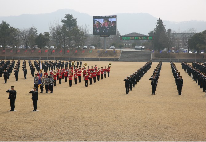 대전과학기술대 부사관학군단이 RNTC 4기 합동 임관식 행사를 개최했다.