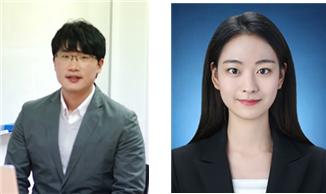 왼쪽부터 이성민 교수(교신저자)와 송영진 석사과정(제1저자).