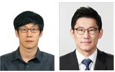 이원철 한양대 교수(왼쪽)와 박정원 서울대 교수
