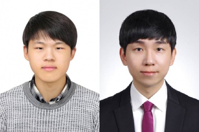 국민대 신성룡(왼쪽), 송현호(오른쪽) 학생