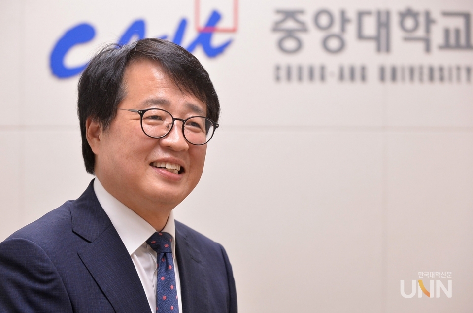 김영화 중앙대 입학처장. (사진=한명섭 기자)