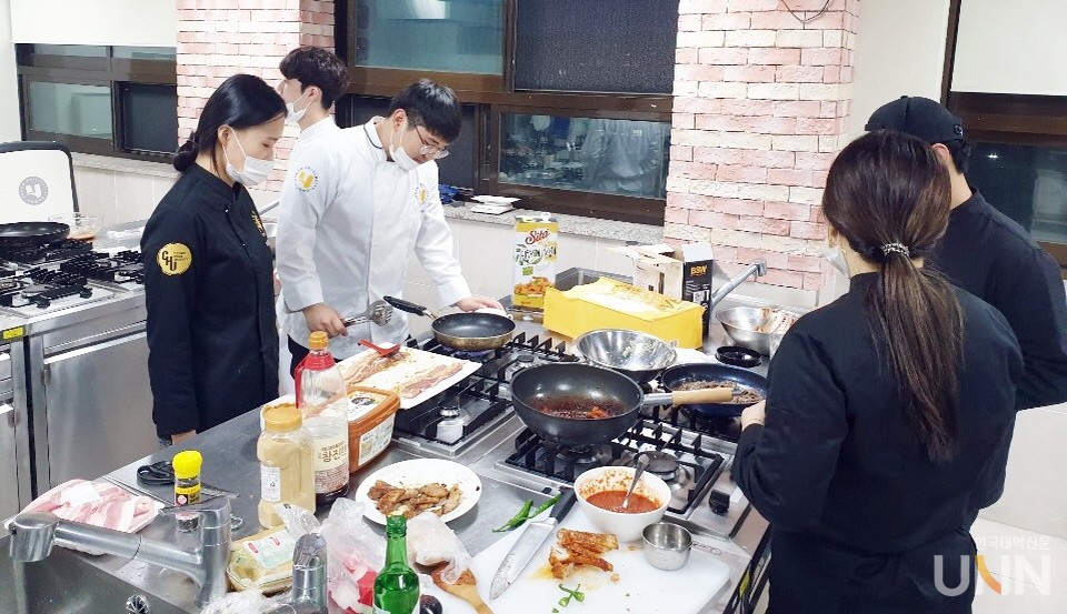 23일부터 27일까지 호남대 외식조리과학과의 창업동아리 소우교우가 비대면 팝업레스토랑을 연다. (사진=호남대 제공)