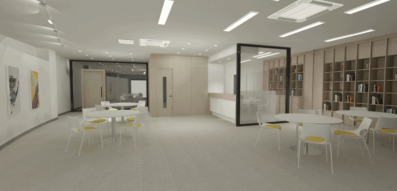 JTU 커뮤니티 라운지 (사진제공=제주관광대)