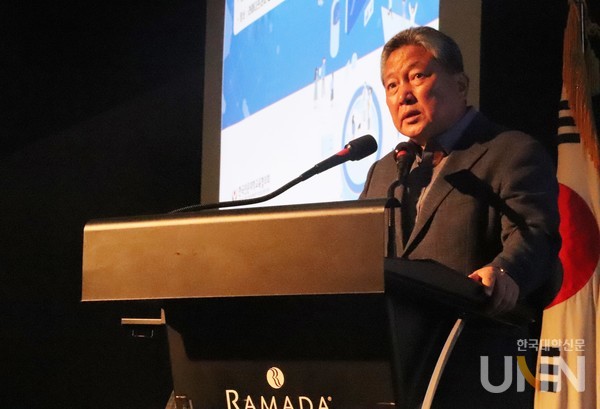 윤여송 전문대교협 수석부회장.(사진=이중삼 기자)