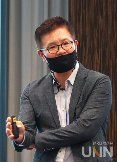 이기정 전 교육국제화역량 인증제 위원회 위원장 (사진 = 박종민 기자)