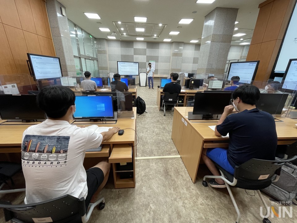 핵심기술교육 인공지능 교육 (사진제공=광주대 LINC+사업단)