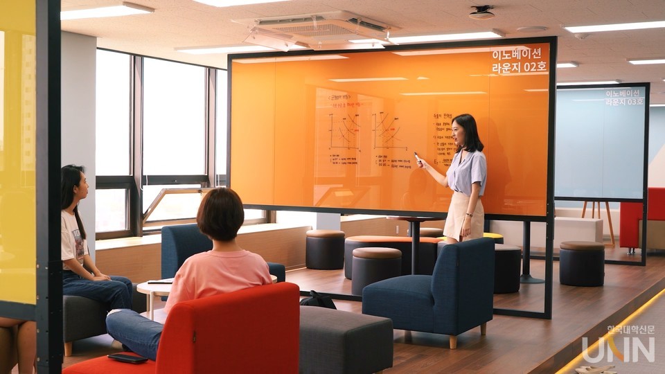 성신여대 이노베이션 라운지. (사진= 성신여대)