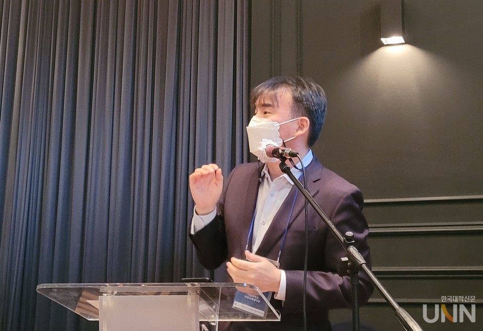 윤태복 서일대 교양교육센터장.(사진=김한울 기자)