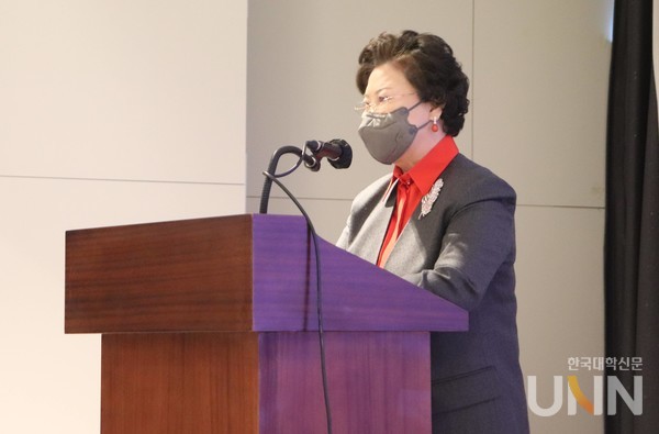 남성희 전문대학교육협의회 회장.(사진=김한울 기자)