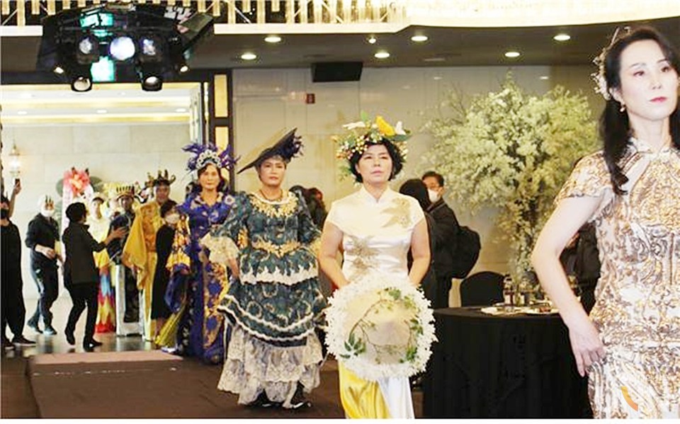 시니어·발달장애인 모델 워킹 런웨이 행사 (사진제공=시니어벤처협회)