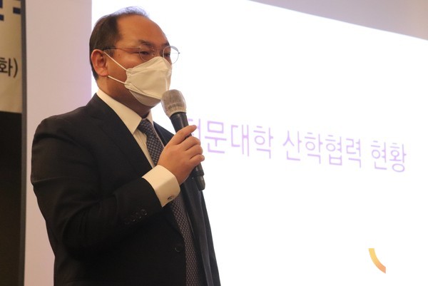 박상윤 대림대 기획처장.(사진=이중삼 기자)