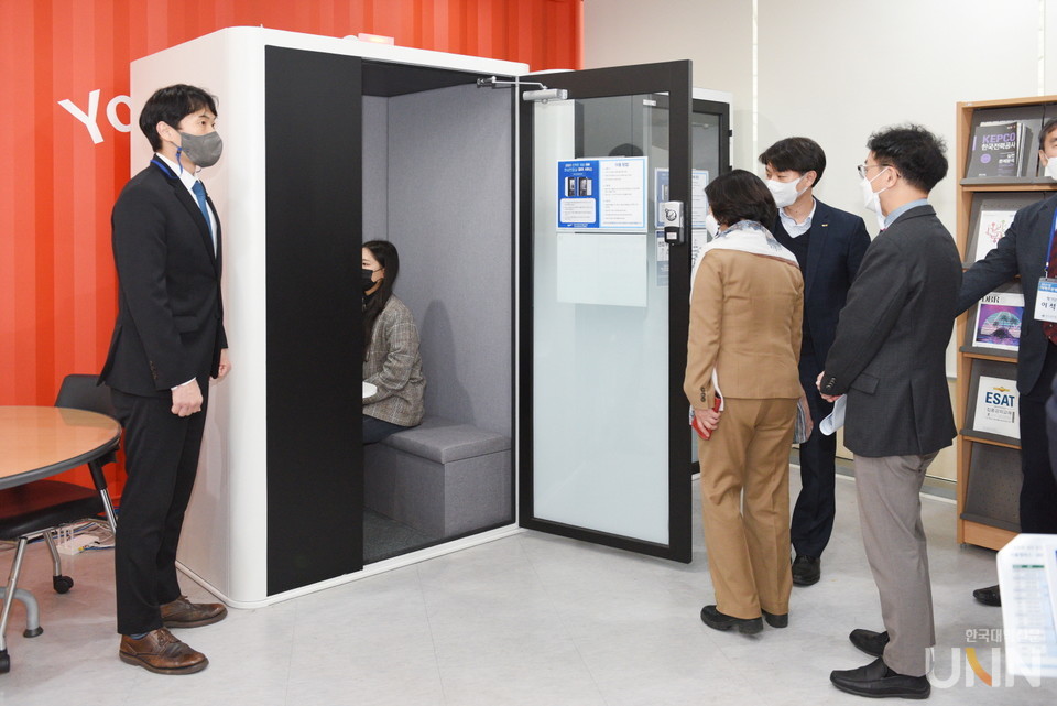 모의 AI면접 시연 장면 (사진=중앙대 제공)