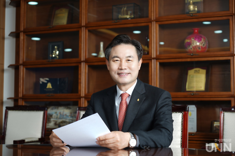 김동원 전북대 총장이 국가거점국립대 총장협의회장에 취임했다. (사진= 전북대)