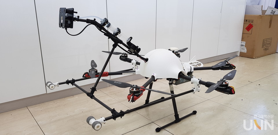 철판두께측정드론 대상 수상 (사진제공=경남도립거창대)