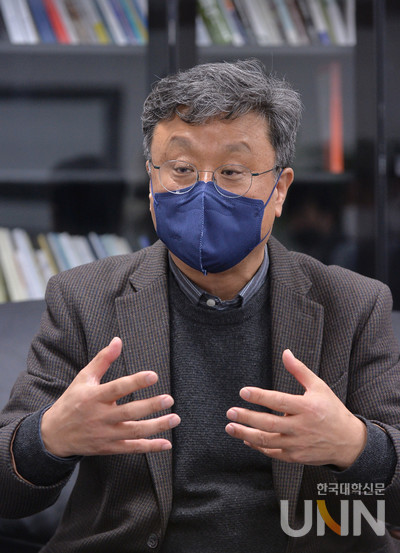 김홍기 (재)한국교육전산망협의회 이사장(서울대 정보화본부장). (사진=한명섭 기자)