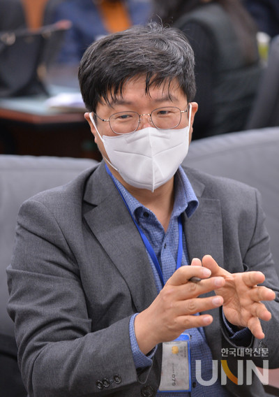 김규태 고려대 디지털정보처장. (사진=한명섭 기자)