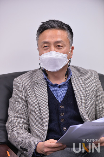 이영호 가천대 디지털정보처장(한국대학정보화협의회 회장). (사진=한명섭 기자)