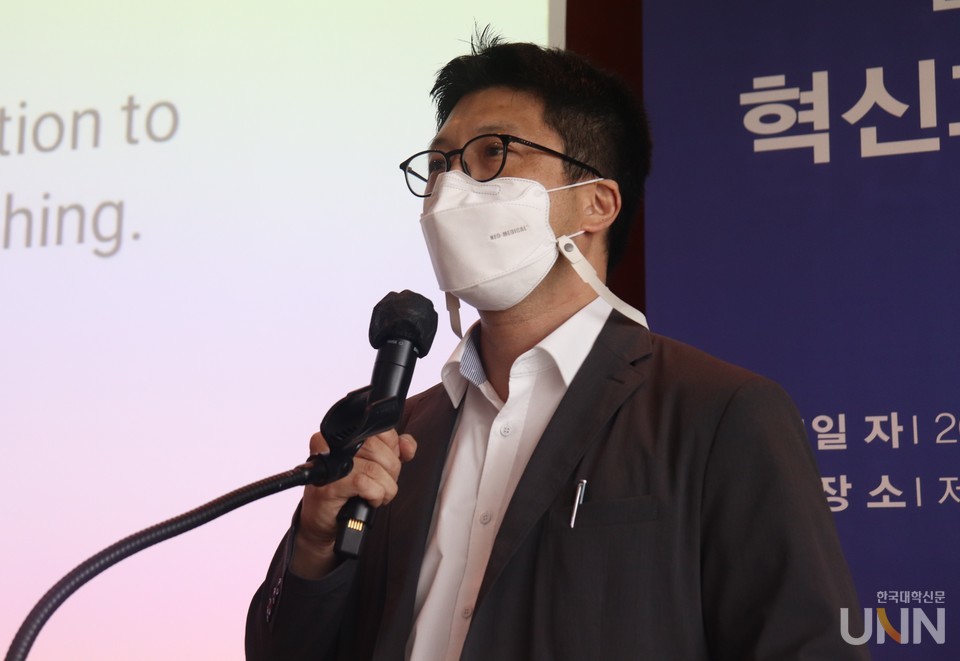 이동규 동아대 기업재난관리학과 교수.(사진=이중삼 기자)