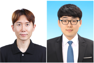 박기수 교수(왼쪽)와 제1저자 김석준 박사과정 학생.