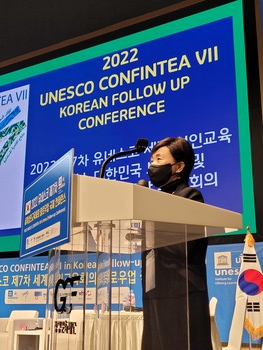 최운실 유네스코학습도시자문위원회 위원장 (사진=김한울 기자)