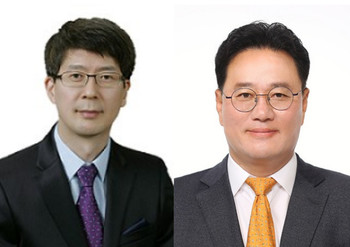 (좌)서강경제대상 곽노선 교수, (우)서강경제대상 이완직 ㈜미도리얼코 대표