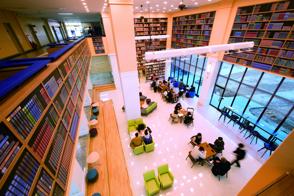 한남대학교 도서관. (사진=한남대 제공)