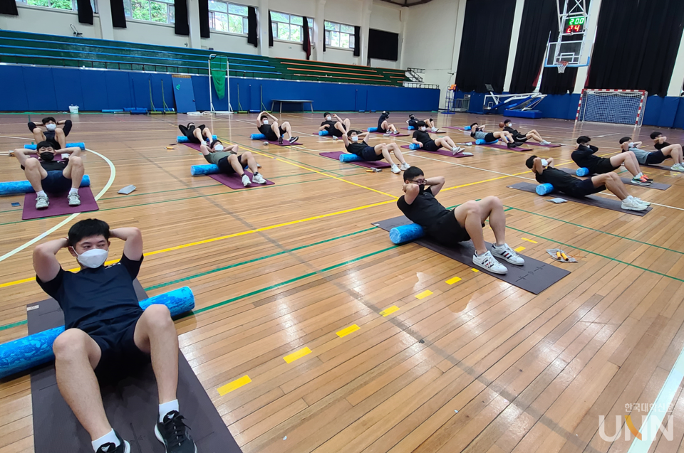 목포대 국민체력100 무안체력인증센터 체력측정.