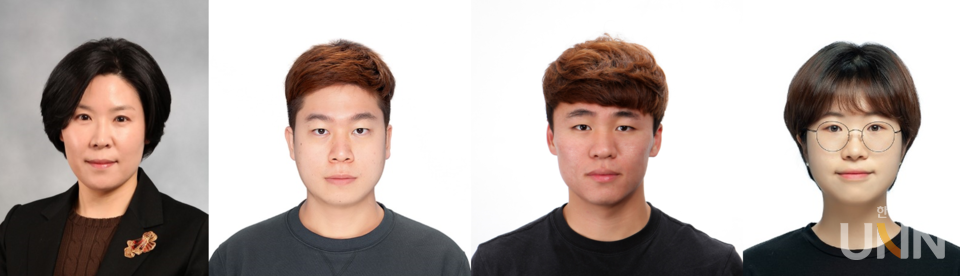 왼쪽부터 연세대 심은지 교수, 송수환 박사, 김영삼 박사과정 학생, 유하영 석사과정 학생