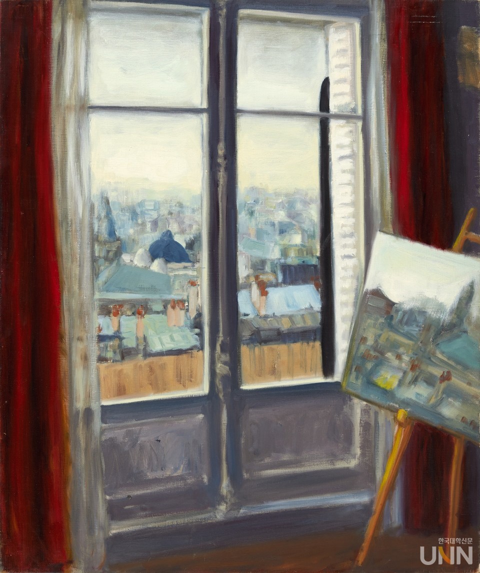 정미조 기증작품 '파리풍경(1979)'