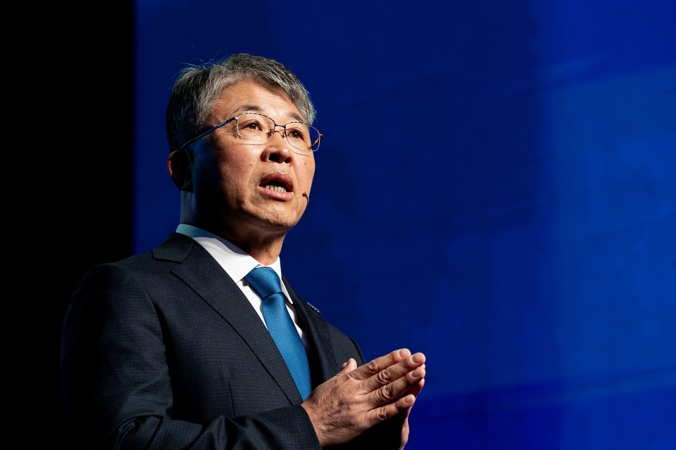 기념사를 전하고 있는 최기주 아주대 총장. (사진=아주대)