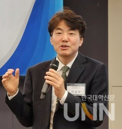 박철우 한국공대 교수. (사진=백두산 기자)