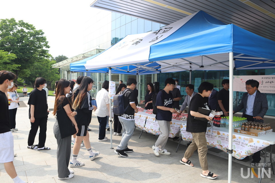 제자사랑 샌드위치 나눔 행사