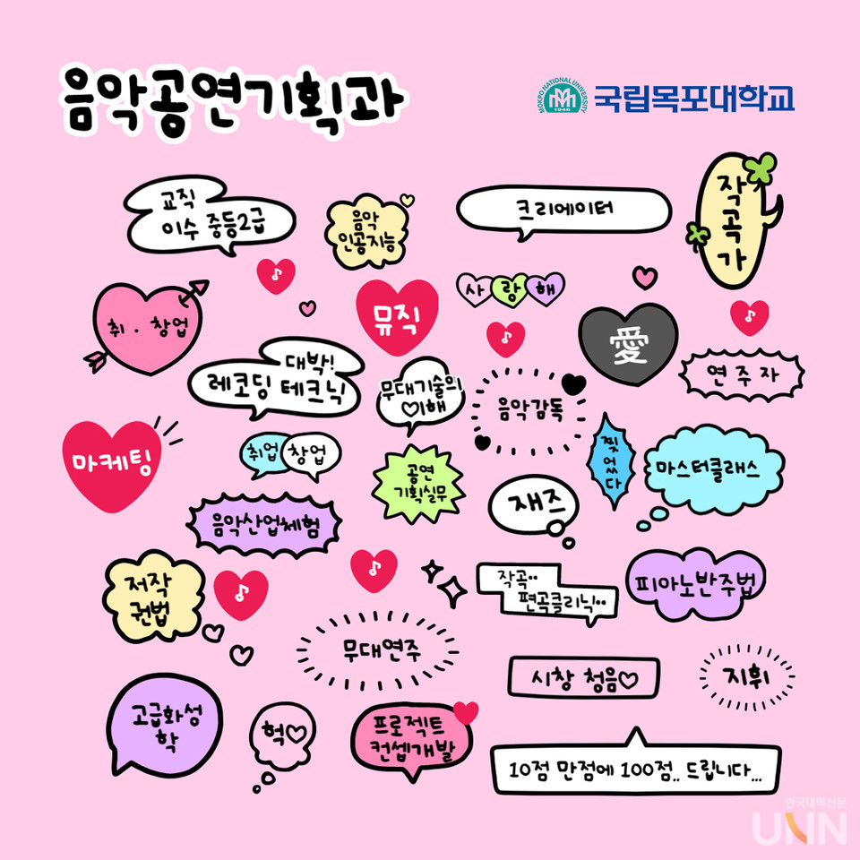 몯포대 음악공연기획과 이미지.