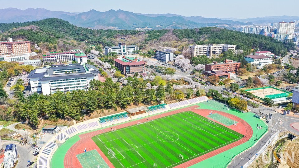 동국대 WISE캠퍼스 전경.