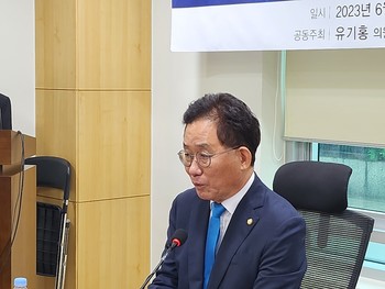 유기홍 더불어민주당 의원. (사진=김한울 기자)