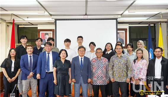 동명대가 인도네시아대학교(UI)와 글로벌창업교육 협력 MOU를 체결했다.