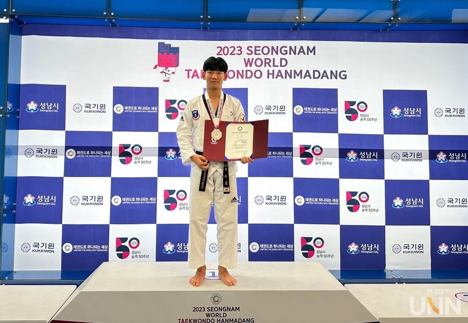 종합격파 시니어1부문 2위 정승원 선수.