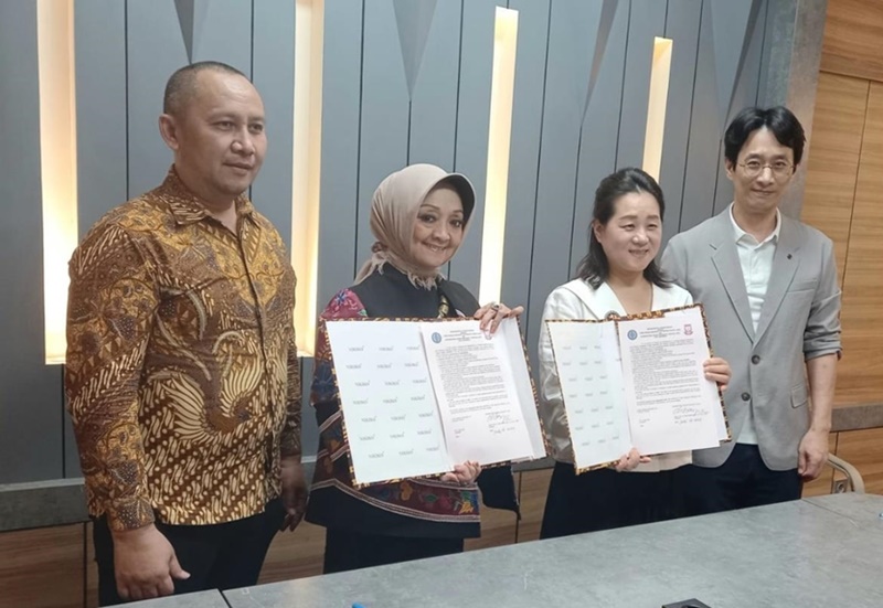 사이버한국외대가 지난달 교류 협력 논의를 위해 UNAS 등 인도네시아 내 5개 대학교를 방문했다.