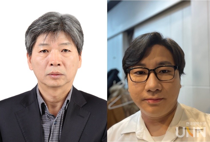 교신저자 김철근 명예교수(왼쪽), 제1저자 손승한 박사