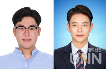 이정민 (왼쪽), 김연준 학생.