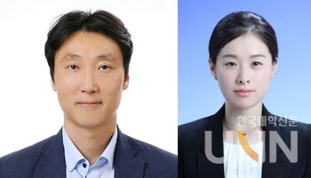김기훈 교수(왼쪽), 최서영 교수.