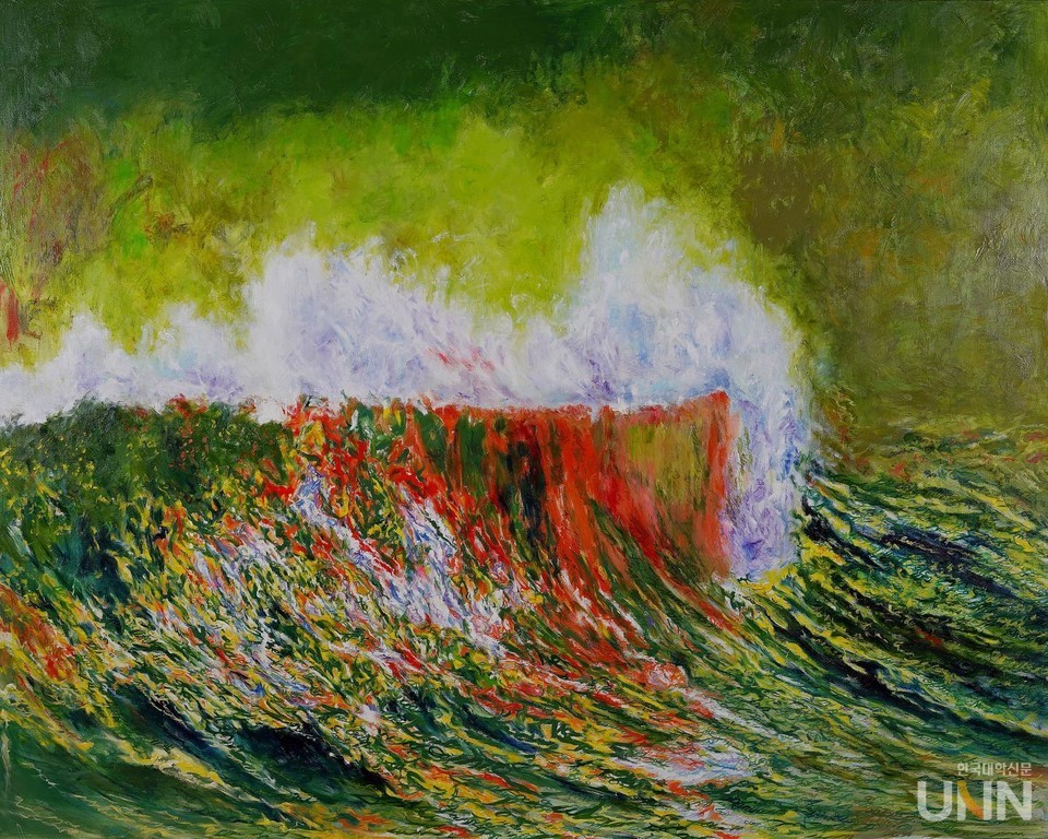 Noah's arkⅡ 181.8×227.3㎝, oil on canvas, 2024