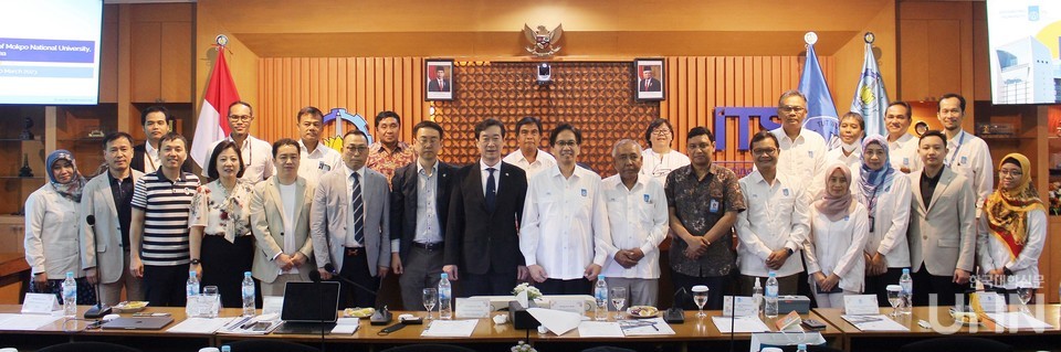 국립목포대는 인도네시아 ITS 대학과 국제공동학위 과정 확대를 위한 협약을 체결했다. (사진=목포대)