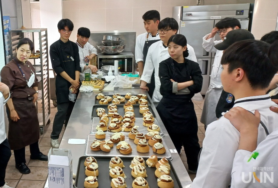 호텔외식조리과 캡스톤디자인 경진대회. (사진=연성대 제공)